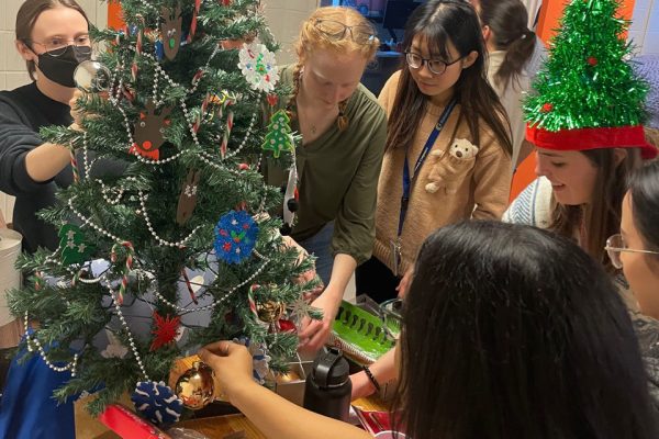 Decorating the tree
